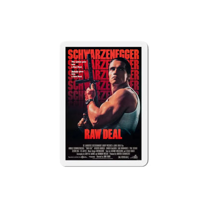 Raw Deal 1986 Movie Poster Refrigerator Magnet - The Sticker Space