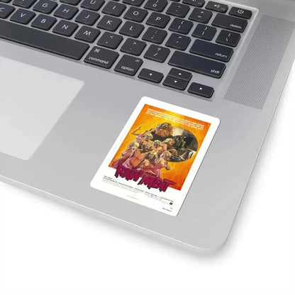Raw Meat 1972 Movie Poster - STICKER Vinyl Kiss-Cut Decal - The Sticker Space