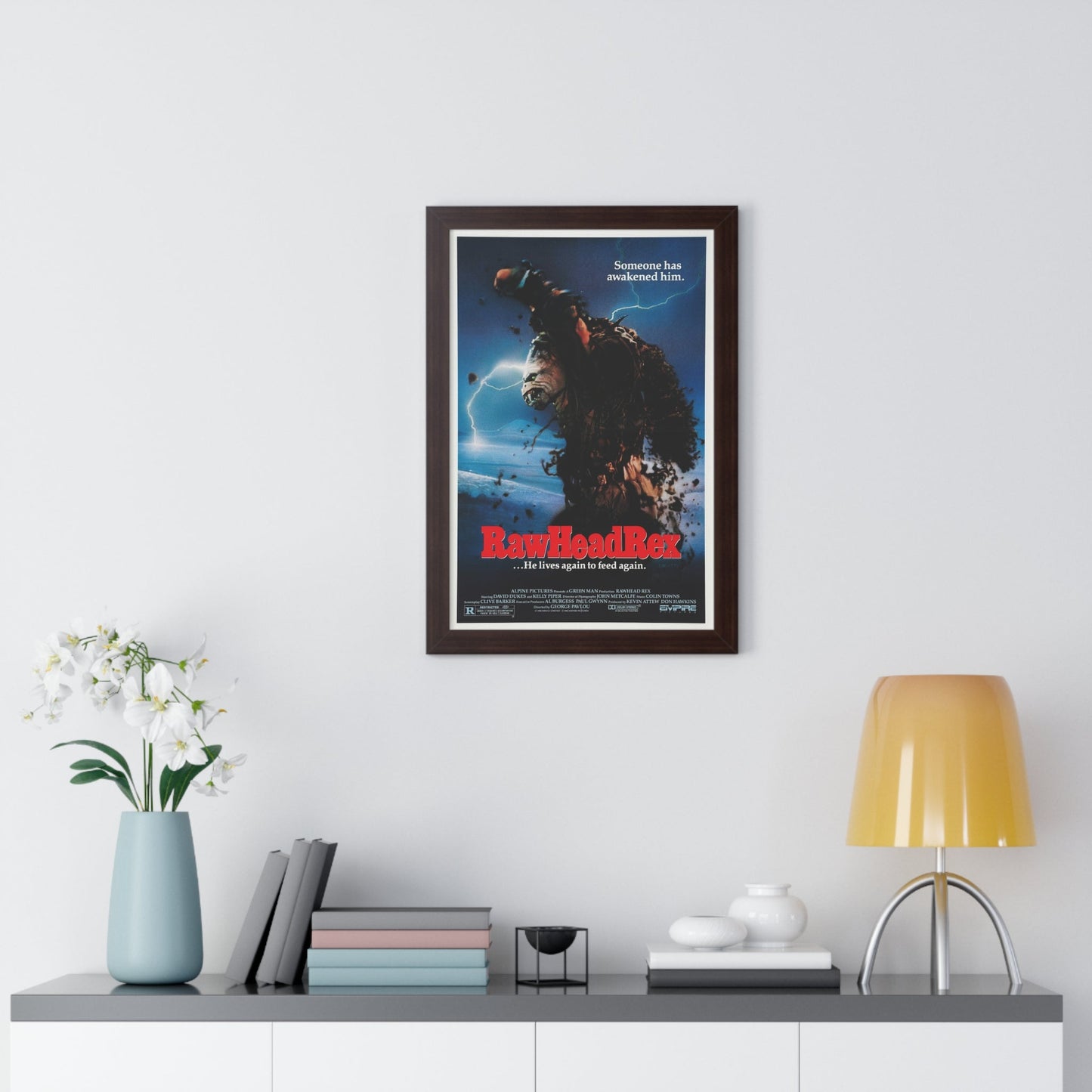 RAWHEAD REX 1986 - Framed Movie Poster-The Sticker Space