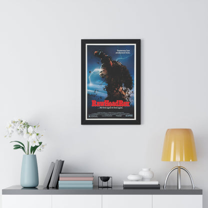 RAWHEAD REX 1986 - Framed Movie Poster-The Sticker Space