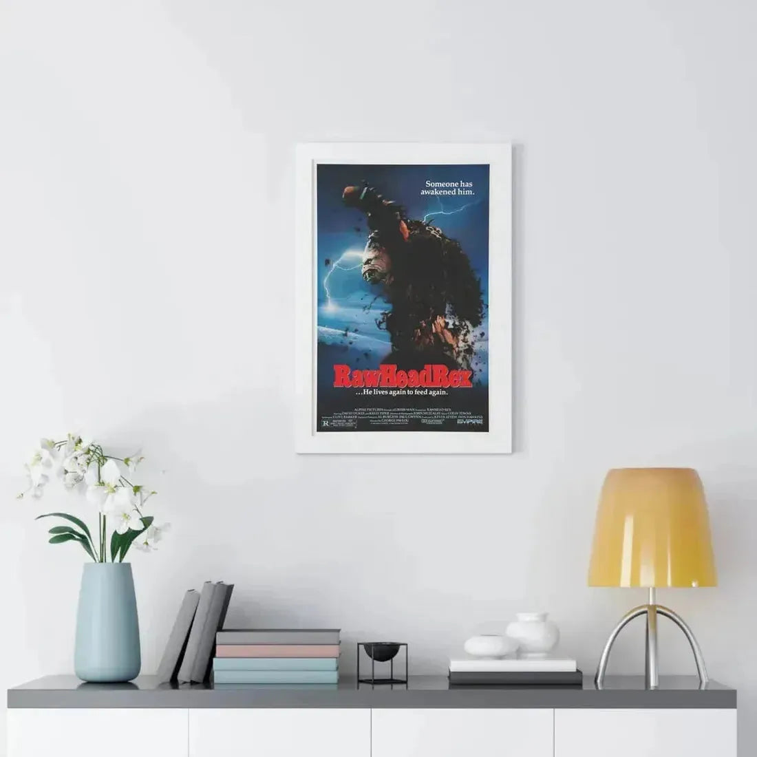 RAWHEAD REX 1986 - Framed Movie Poster - The Sticker Space
