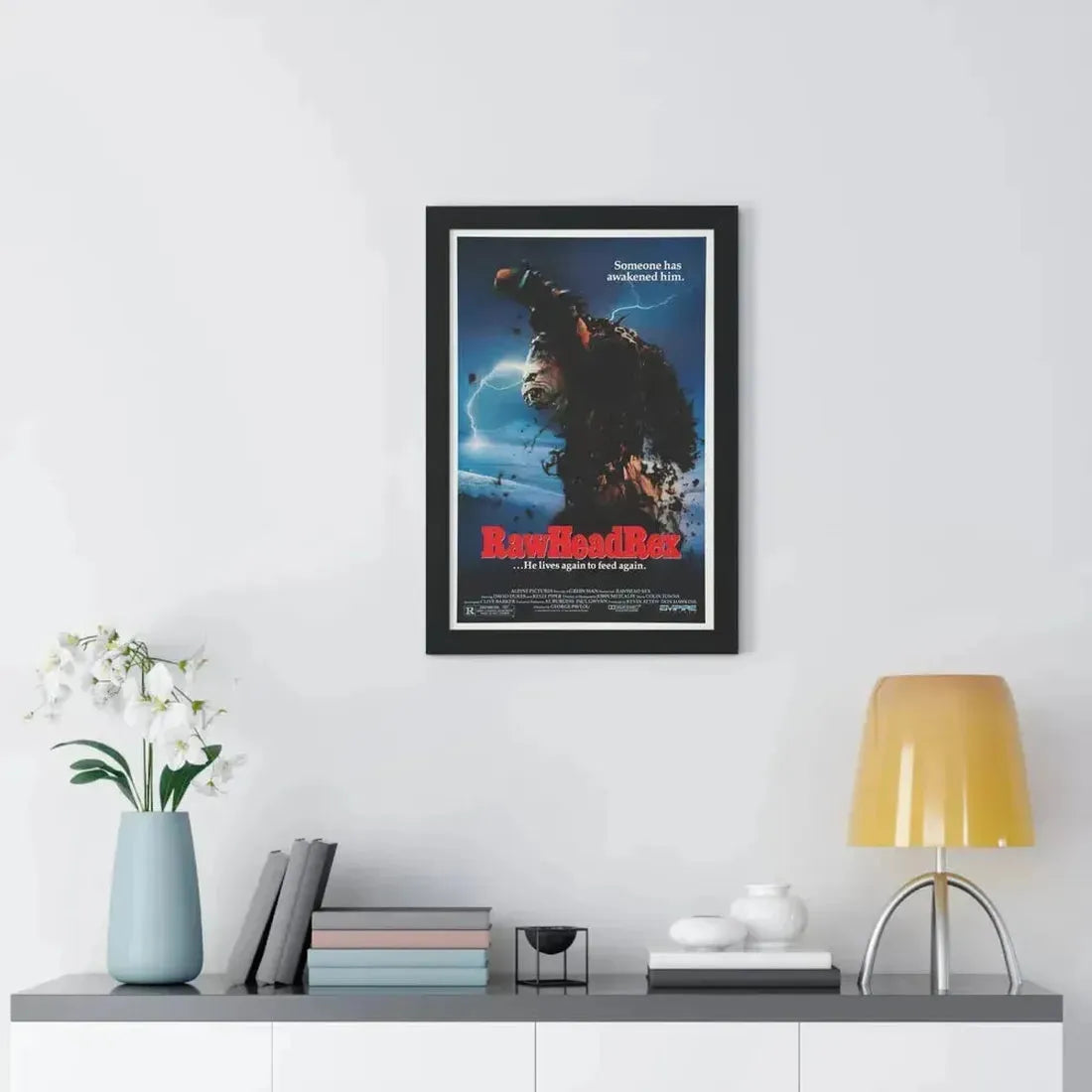 RAWHEAD REX 1986 - Framed Movie Poster - The Sticker Space