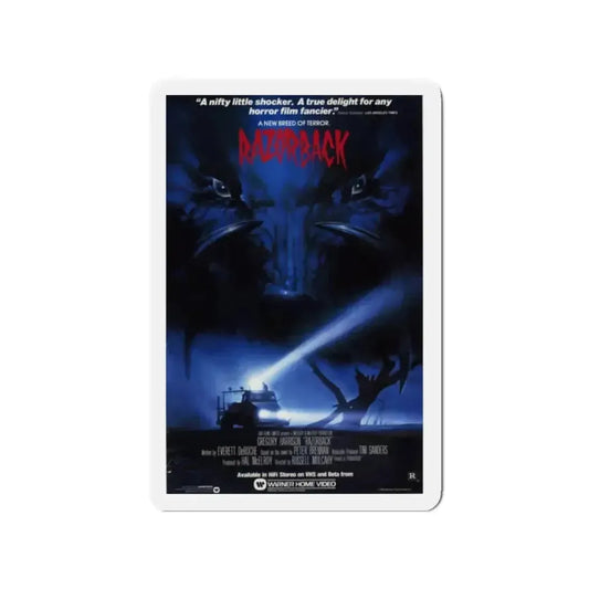 RAZORBACK 1984 Movie Poster - Refrigerator Magnet 2 Inch Die-Cut - The Sticker Space