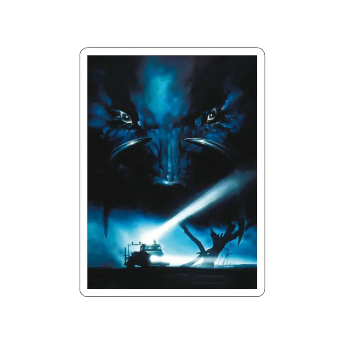 RAZORBACK (3) 1984 Movie Poster STICKER Vinyl Die-Cut Decal - The Sticker Space