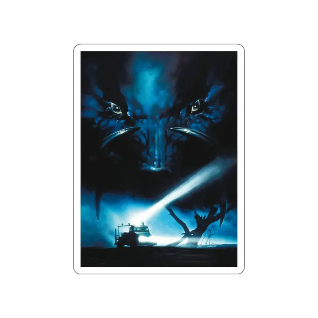 RAZORBACK (3) 1984 Movie Poster STICKER Vinyl Die-Cut Decal - The Sticker Space