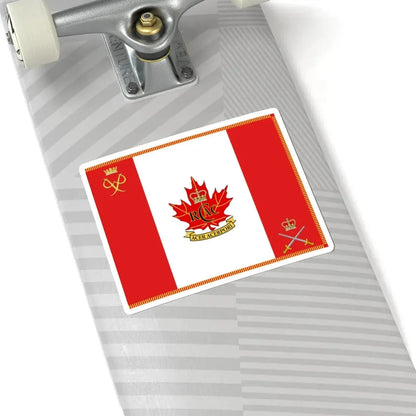 RCACC Camp Flag (Canada) STICKER Vinyl Kiss-Cut Decal - The Sticker Space