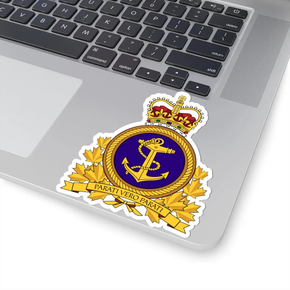 RCN Emblem (Canada) (Coat of Arms) STICKER Vinyl Kiss-Cut Decal - The Sticker Space