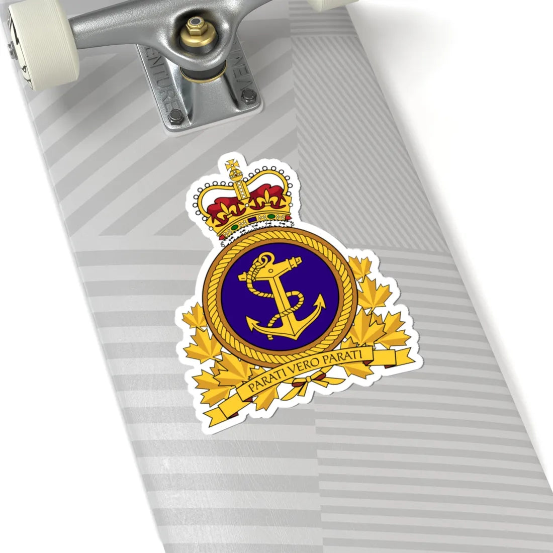 RCN Emblem (Canada) (Coat of Arms) STICKER Vinyl Kiss-Cut Decal - The Sticker Space