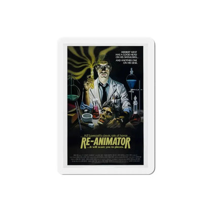 Re-Animator 1985 Movie Poster Refrigerator Magnet 2 Inch - The Sticker Space