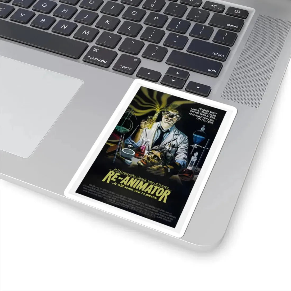 Re animator 1985 Movie Poster - STICKER Vinyl Kiss-Cut Decal - The Sticker Space