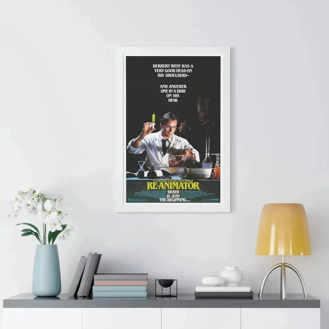 RE-ANIMATOR (2) 1985 - Framed Movie Poster - The Sticker Space