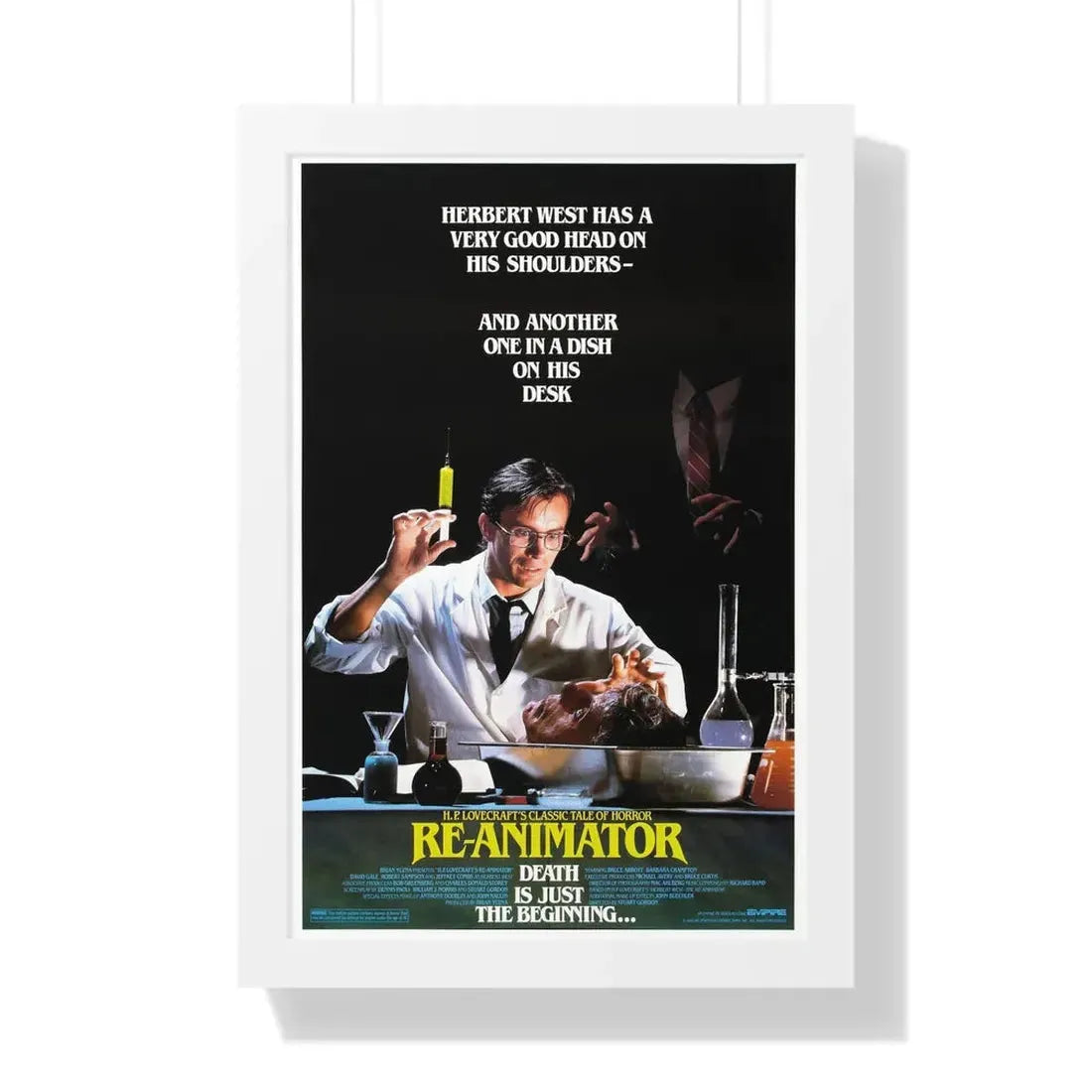 RE-ANIMATOR (2) 1985 - Framed Movie Poster - The Sticker Space