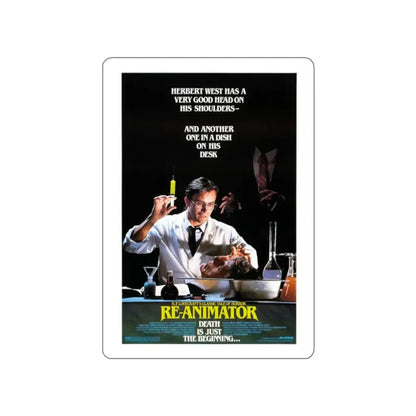 RE-ANIMATOR (2) 1985 Movie Poster STICKER Vinyl Die-Cut Decal 2 Inch - The Sticker Space