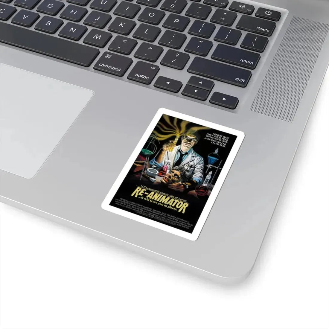 RE-ANIMATOR (3) 1985 Movie Poster - STICKER Vinyl Kiss-Cut Decal - The Sticker Space