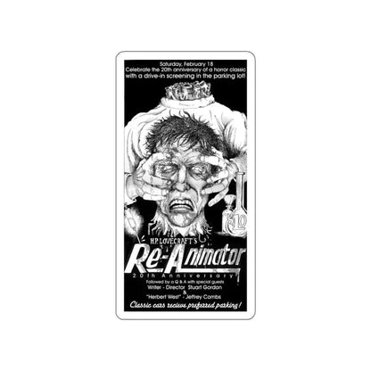 RE-ANIMATOR (SPECIAL SCREENING) 1985 Movie Poster STICKER Vinyl Die-Cut Decal 5 Inch - The Sticker Space