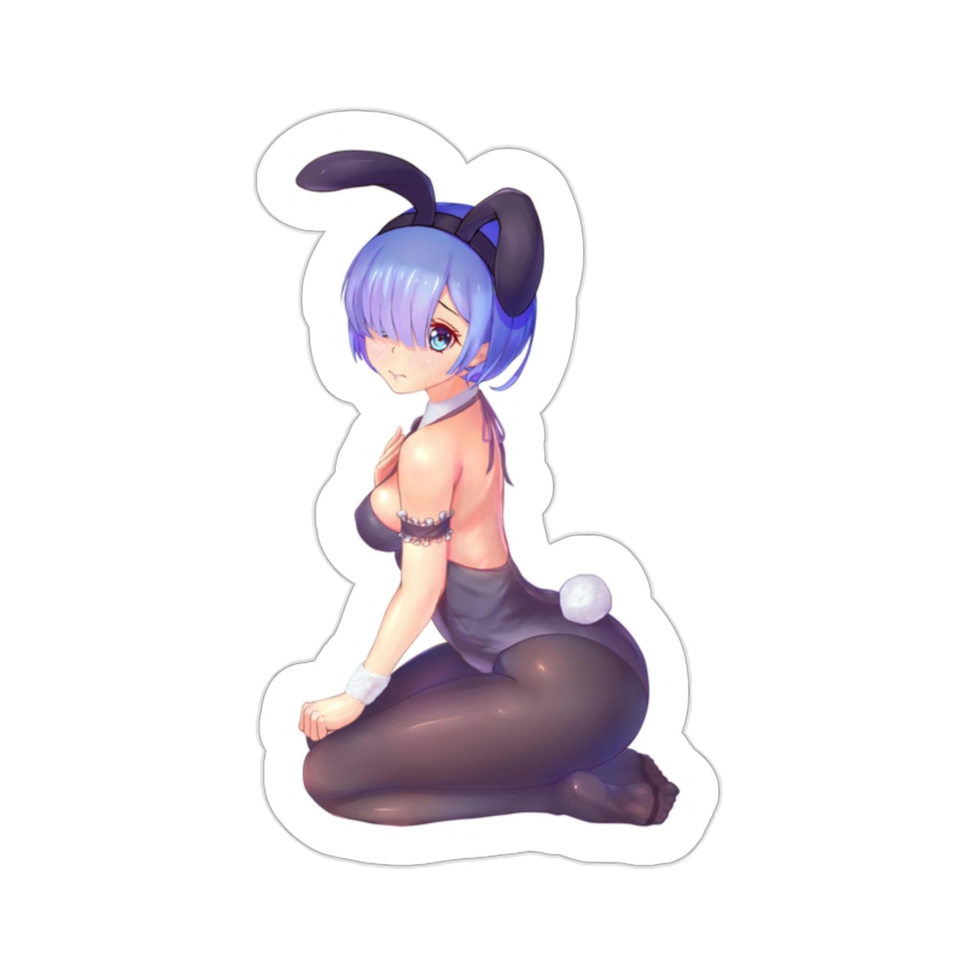 Re Zero Kara Hajimeru Isekai Seikatsu - Rem (Anime/Ecchi/Waifu) STICKER Vinyl Die-Cut Decal-2 Inch-The Sticker Space