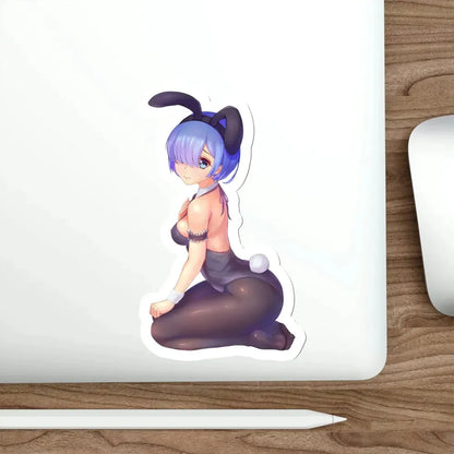 Re Zero Kara Hajimeru Isekai Seikatsu - Rem (Anime/Ecchi/Waifu) STICKER Vinyl Die-Cut Decal - The Sticker Space