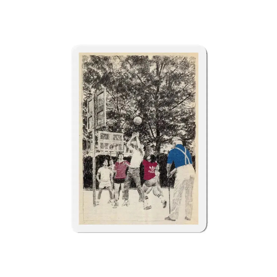 Reader's Digest Condensed Books, c. 1980 (2) (Magazine Illustration) Refrigerator Magnet - The Sticker Space