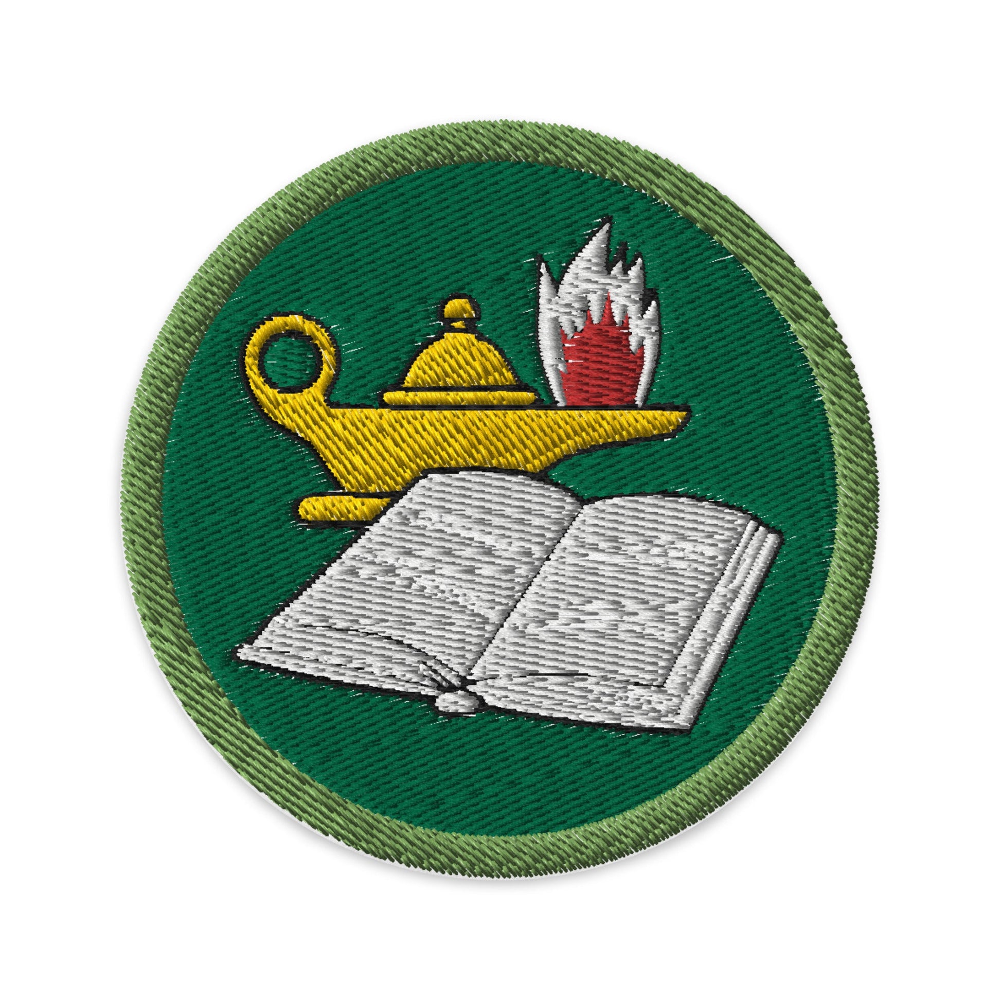 Reading (Boy Scouts Merit Badge) Embroidered Patch-The Sticker Space