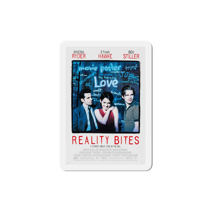 Reality Bites 1994 Movie Poster Die-Cut Magnet-4" x 4"-The Sticker Space