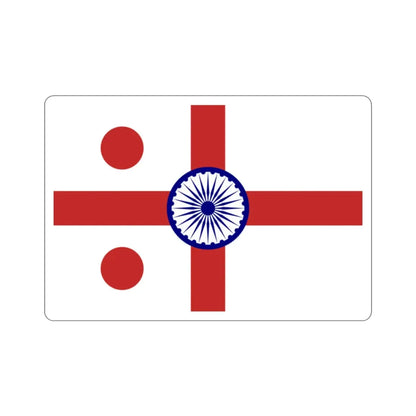 Rear Admiral of the Indian Navy Flag (India) STICKER Vinyl Die-Cut Decal - The Sticker Space