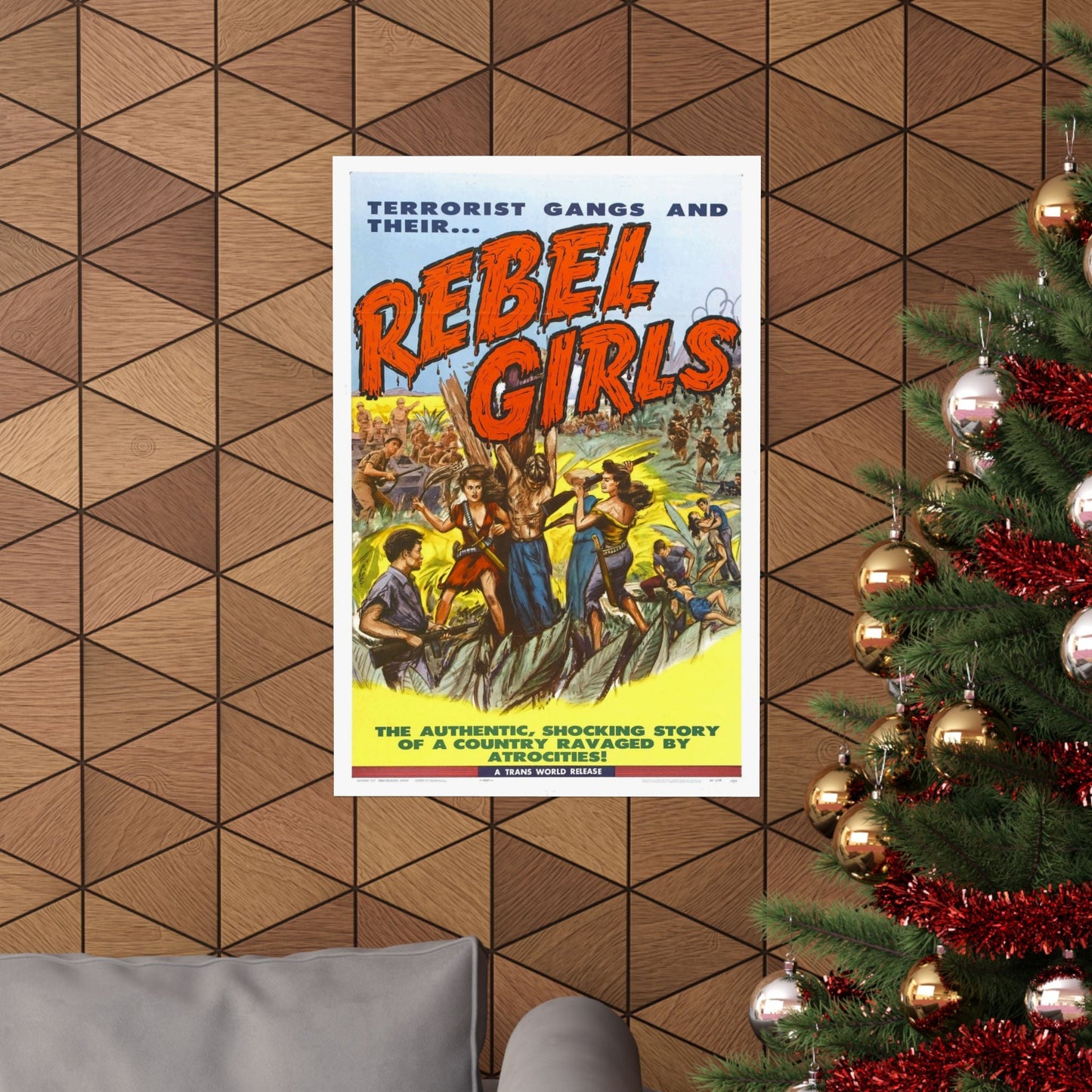 REBEL GIRLS 1960 - Paper Movie Poster-The Sticker Space