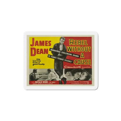 Rebel Without a Cause 1955 v2 Movie Poster Refrigerator Magnet 3 Inch - The Sticker Space