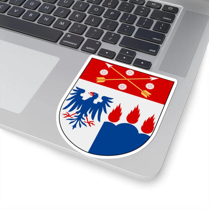 Örebro län vapen (Sweden) (Coat of Arms) STICKER Vinyl Kiss-Cut Decal - The Sticker Space