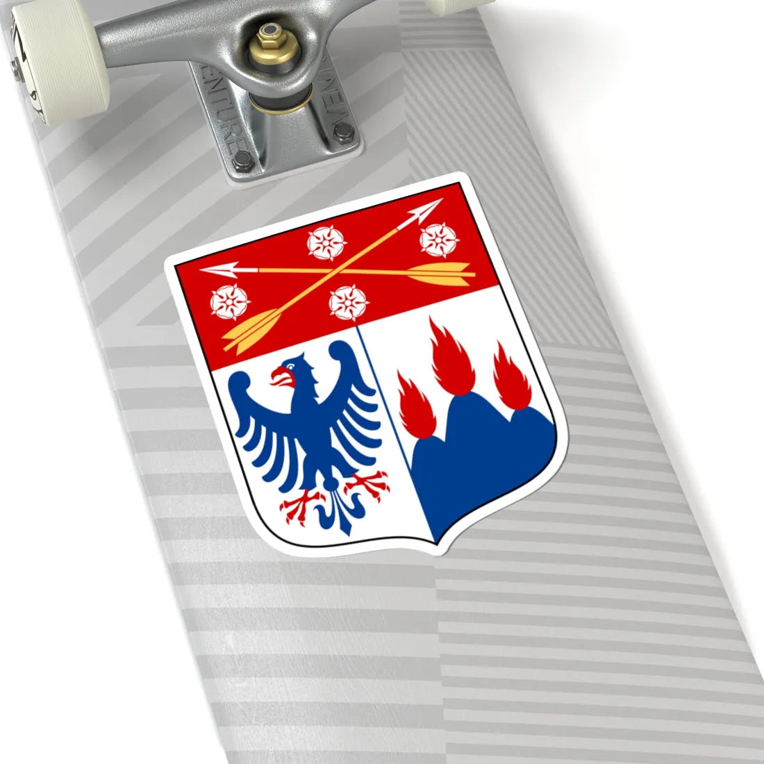 Örebros läns vapen (Sweden) (Coat of Arms) STICKER Vinyl Kiss-Cut Decal - The Sticker Space