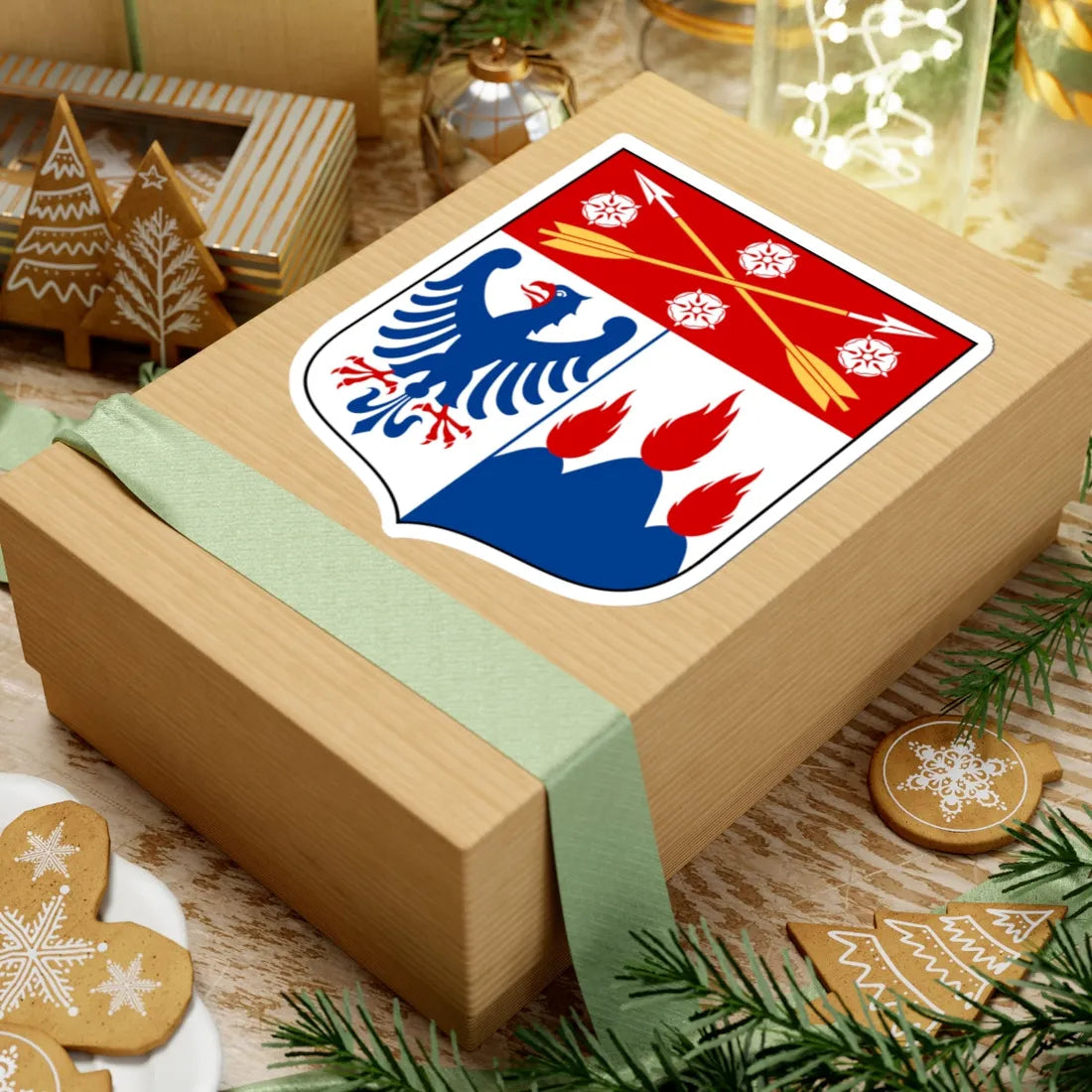 Örebros läns vapen (Sweden) (Coat of Arms) STICKER Vinyl Kiss-Cut Decal - The Sticker Space