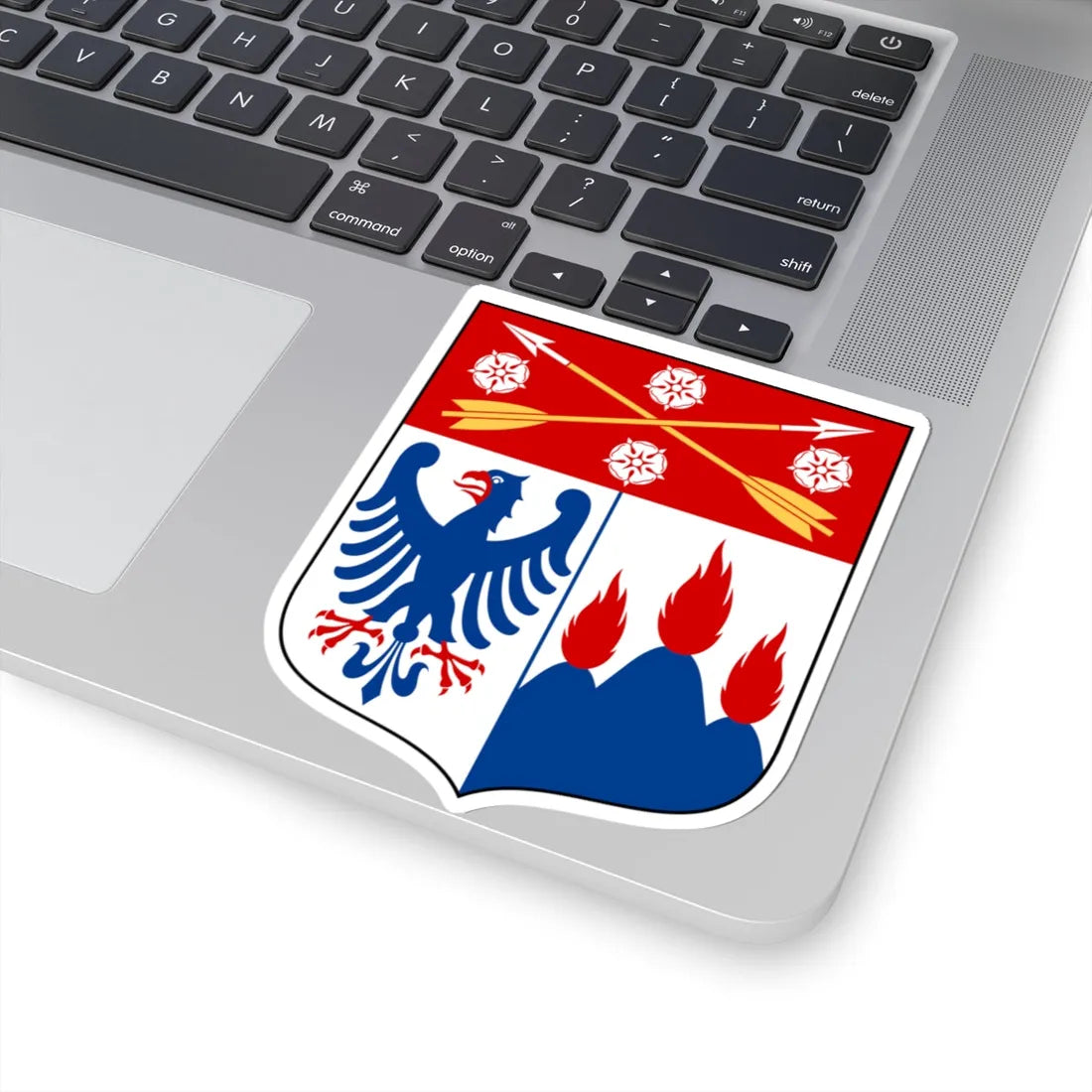 Örebros läns vapen (Sweden) (Coat of Arms) STICKER Vinyl Kiss-Cut Decal - The Sticker Space