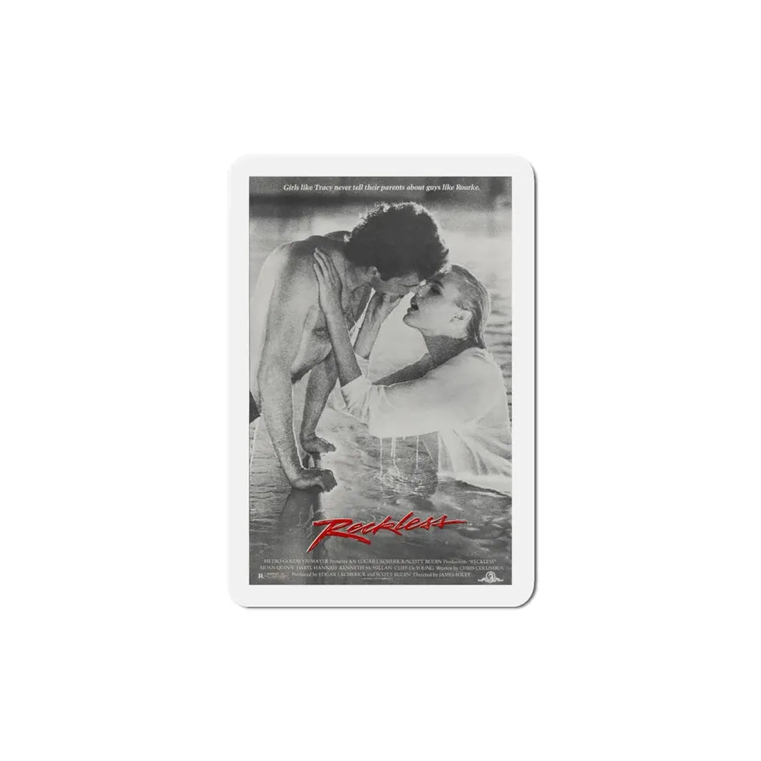 Reckless 1984 Movie Poster Refrigerator Magnet - The Sticker Space