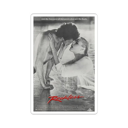 Reckless 1984 Movie Poster - STICKER Vinyl Kiss-Cut Decal 2 Inch White - The Sticker Space