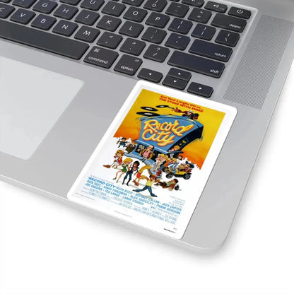 Record City 1978 Movie Poster - STICKER Vinyl Kiss-Cut Decal - The Sticker Space