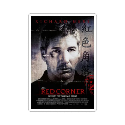 Red Corner 1997 Movie Poster STICKER Vinyl Die-Cut Decal 5 Inch - The Sticker Space