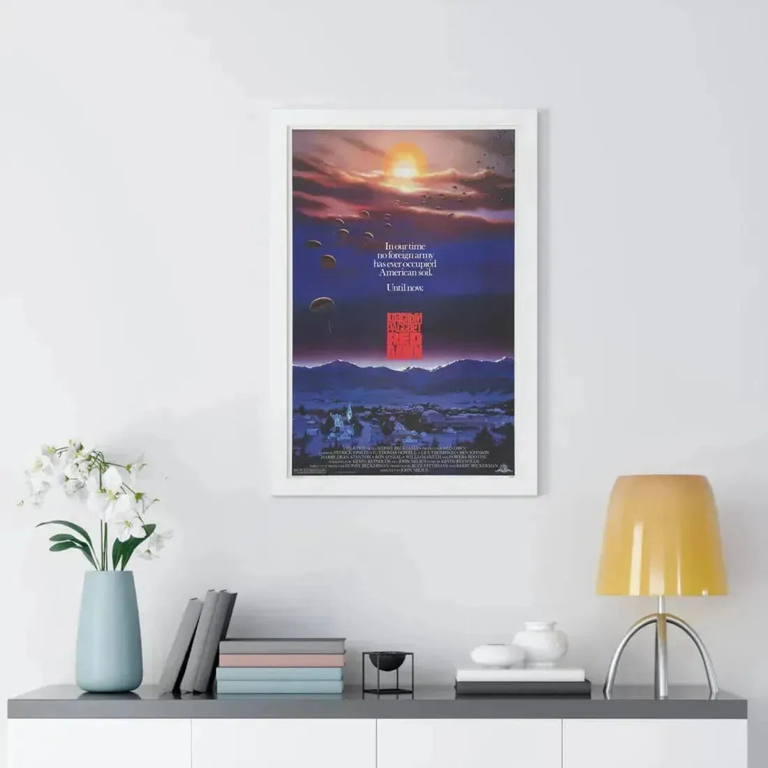 RED DAWN 1984 - Framed Movie Poster - The Sticker Space