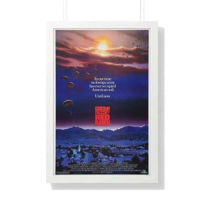 RED DAWN 1984 - Framed Movie Poster - The Sticker Space
