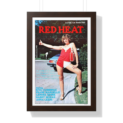 RED HEAT 1975 - Framed Movie Poster-16″ x 24″-The Sticker Space