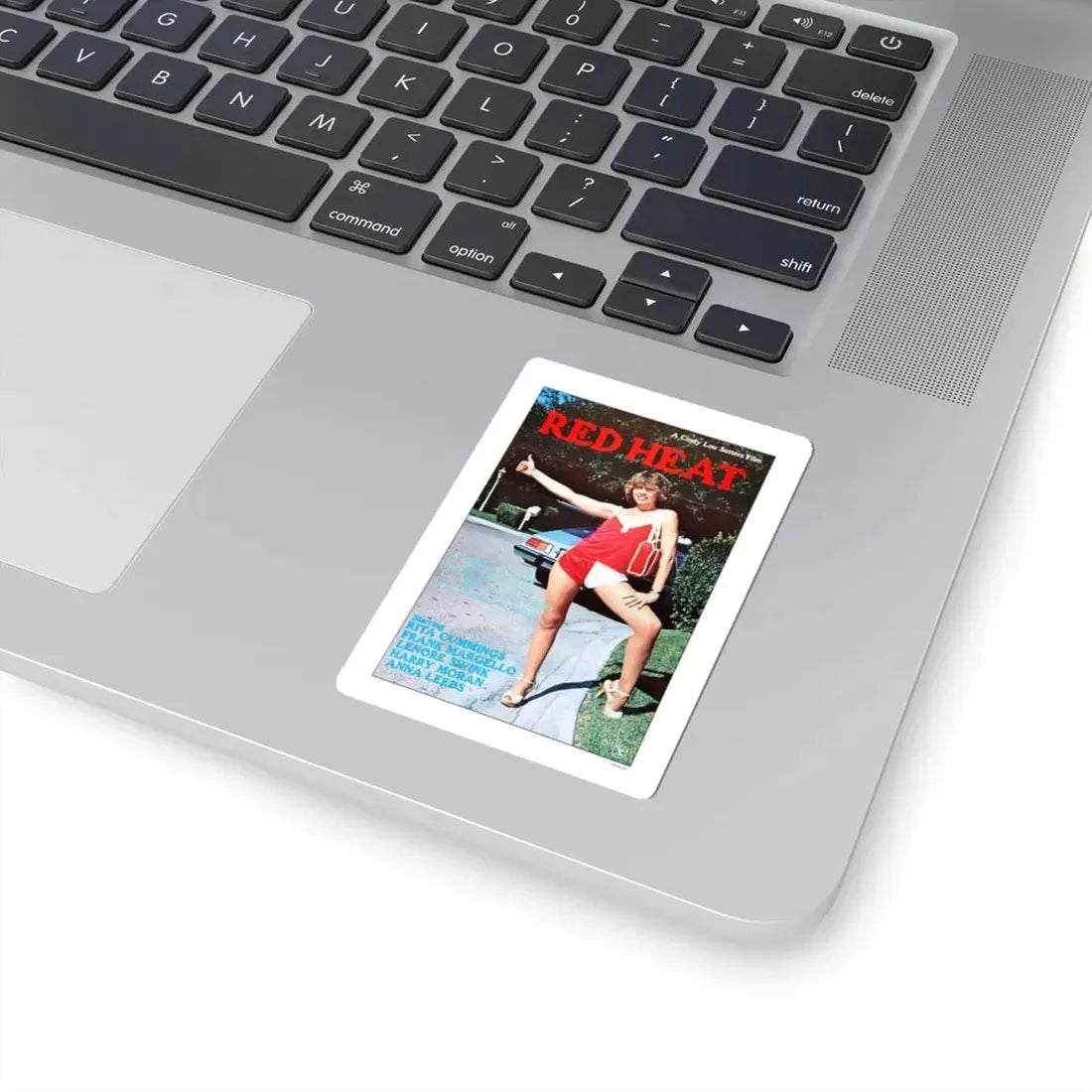RED HEAT 1975 Movie Poster - STICKER Vinyl Kiss-Cut Decal - The Sticker Space