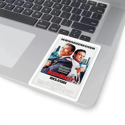 Red Heat 1988 Movie Poster - STICKER Vinyl Kiss-Cut Decal - The Sticker Space