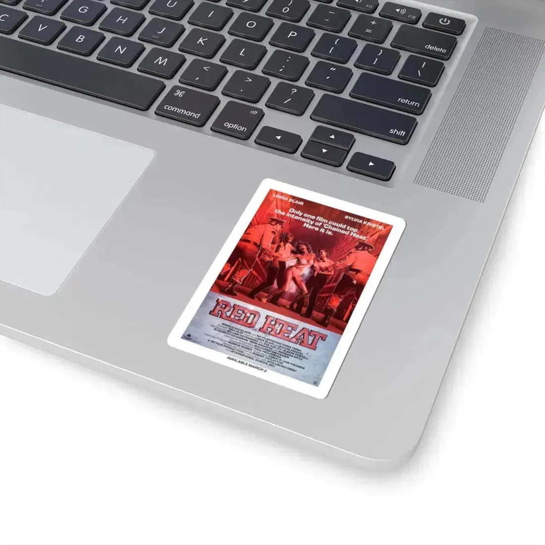RED HEAT 1988 Movie Poster - STICKER Vinyl Kiss-Cut Decal - The Sticker Space