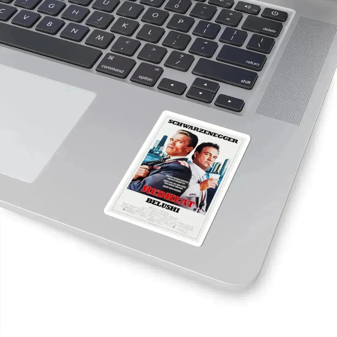 Red Heat 1988 Movie Poster - STICKER Vinyl Kiss-Cut Decal - The Sticker Space