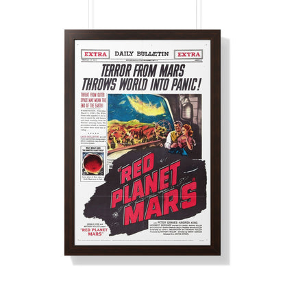 RED PLANET MARS 1952 - Framed Movie Poster-20" x 30"-The Sticker Space