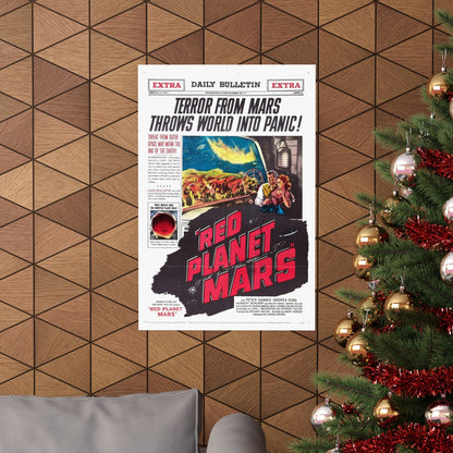 RED PLANET MARS 1952 - Paper Movie Poster-The Sticker Space