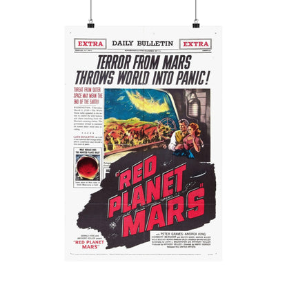 RED PLANET MARS 1952 - Paper Movie Poster-16″ x 24″-The Sticker Space