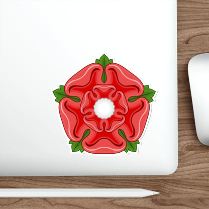 Red Rose Badge of Lancaster STICKER Vinyl Die-Cut Decal-The Sticker Space