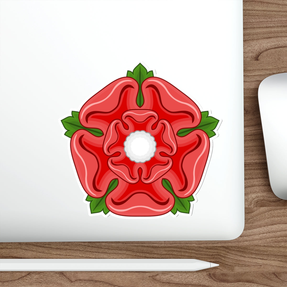 Red Rose Badge of Lancaster STICKER Vinyl Die-Cut Decal-The Sticker Space