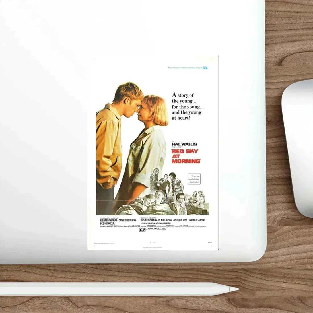 Red Sky at Morning 1971 Movie Poster STICKER Vinyl Die-Cut Decal - The Sticker Space