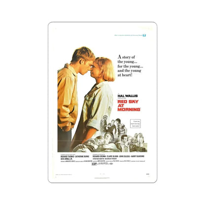 Red Sky at Morning 1971 Movie Poster - STICKER Vinyl Kiss-Cut Decal 4 Inch White - The Sticker Space
