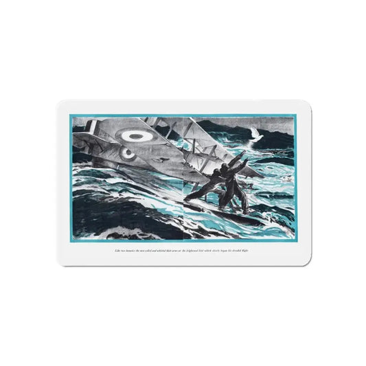 Red, White and Green (2), McCall's, July 1930 (Magazine Illustration) Refrigerator Magnet 6 Inch Die-Cut - The Sticker Space